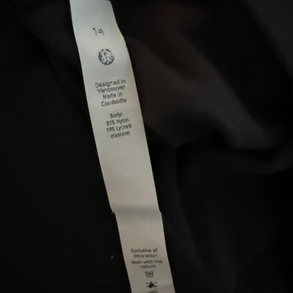 lululemon Align™ High-Rise Pant 25" GREAT condition! black. size 14 - Picture 5 of 11